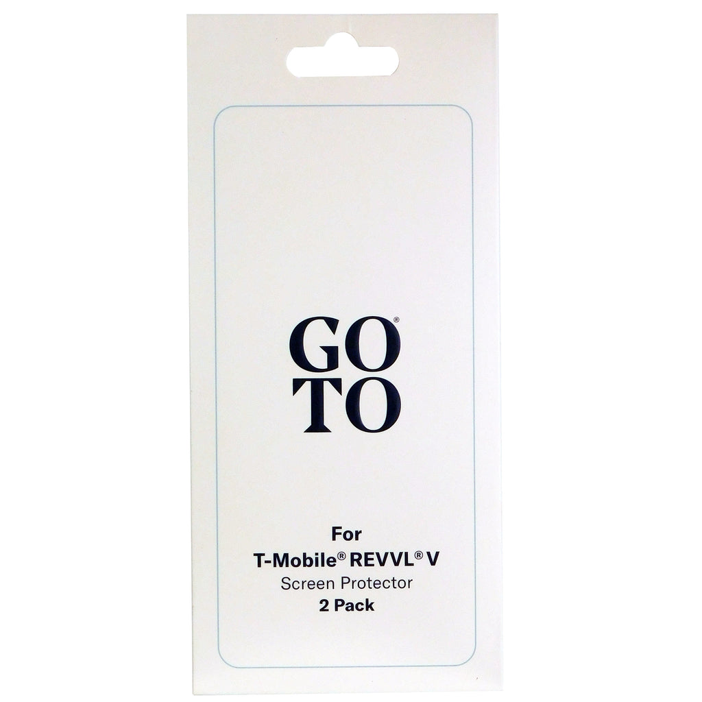 TMobile REVVL V Film Screen Protection, 2 Pack GOTO