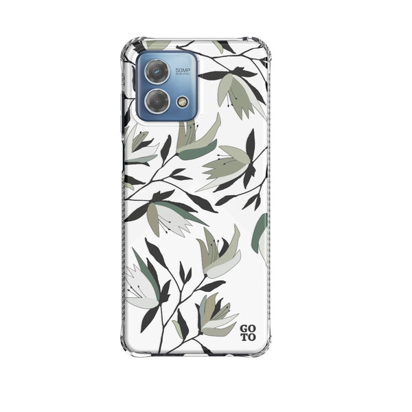 Moto G Stylus 5G 2023 Floral Case Clear