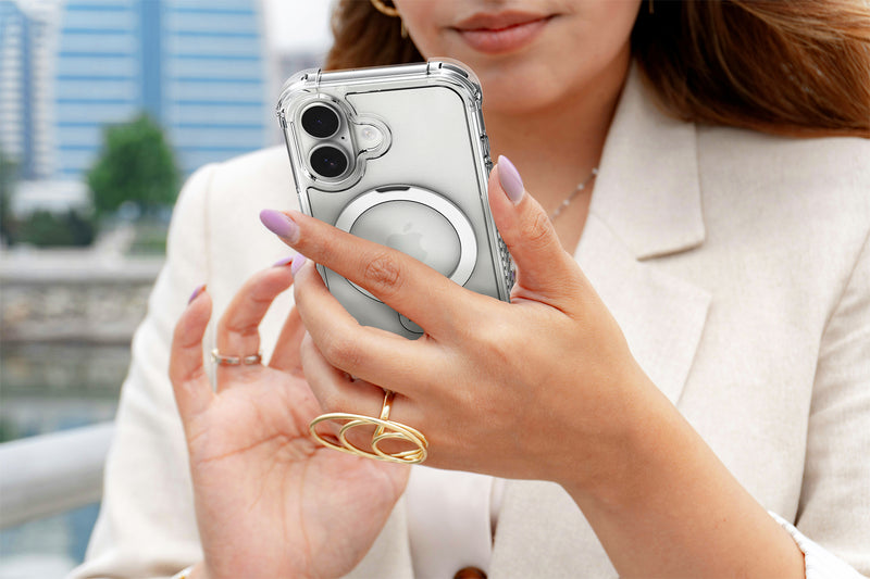 iPhone 16 360 Kickstand Case Clear
