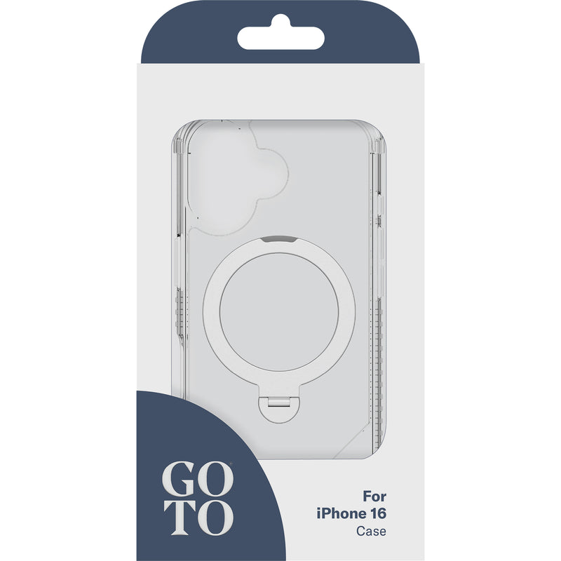 iPhone 16 360 Kickstand Case Clear