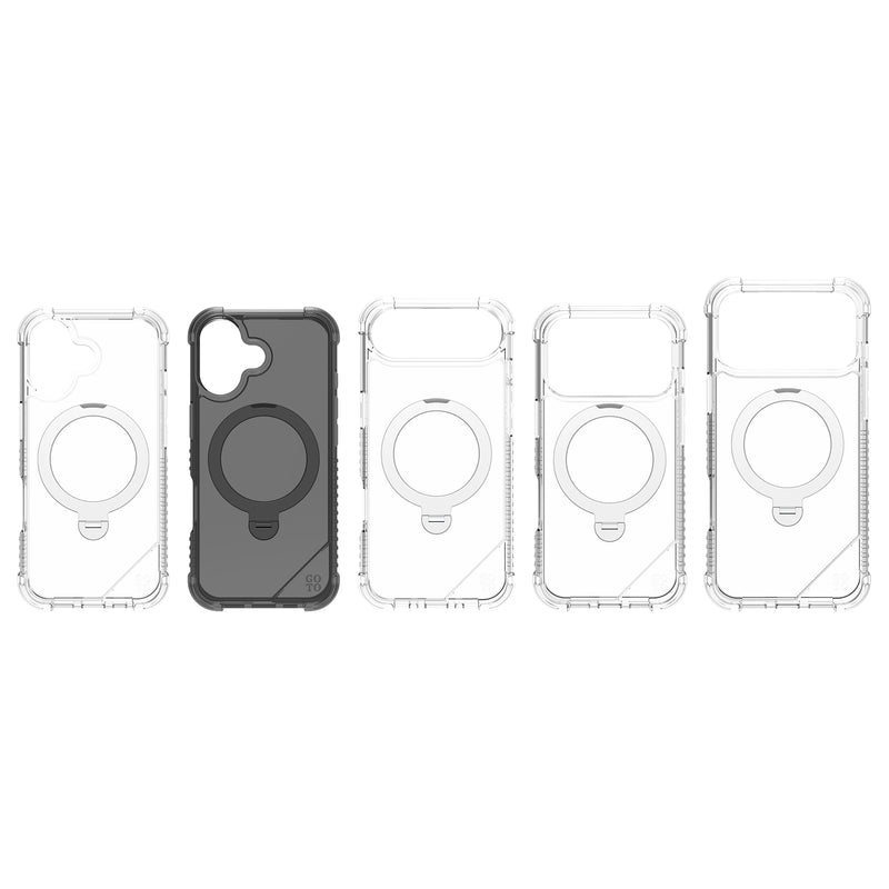 iPhone 17 360 Kickstand Case Clear