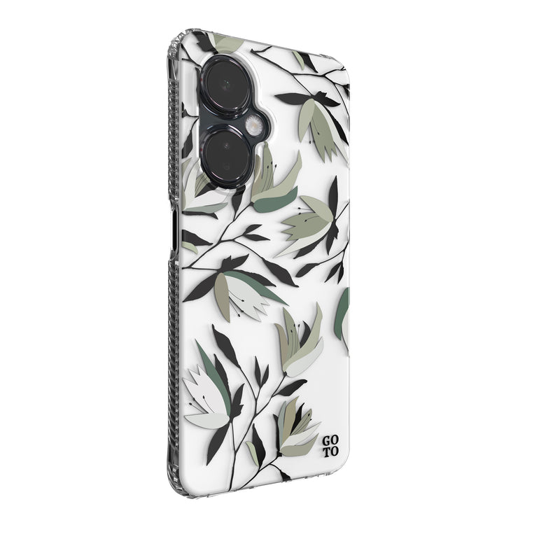 OnePlus Nord N30 5G Floral Case Clear