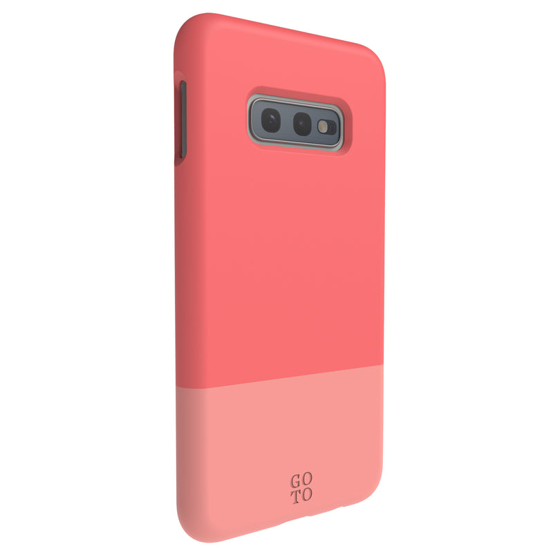 Samsung Galaxy S10e Shade Case Bright Coral/Peach Pink