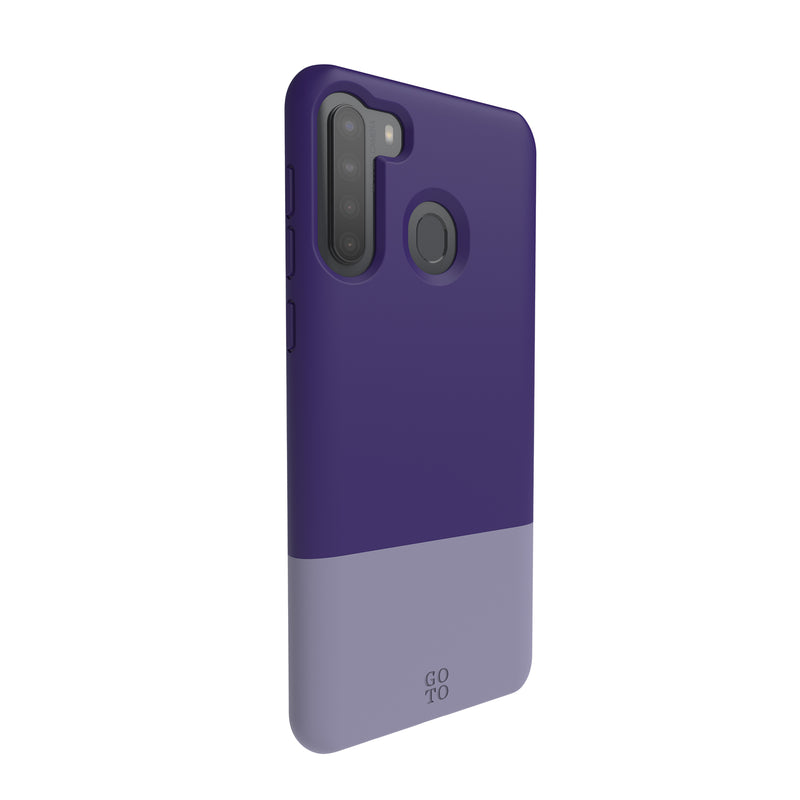 Samsung Galaxy A21 Shade Case Purple