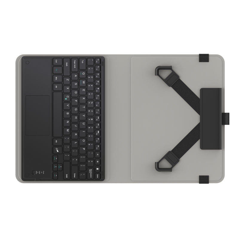 Tablet Folio Case with Keyboard, Universal 10-11" Tablets Black
