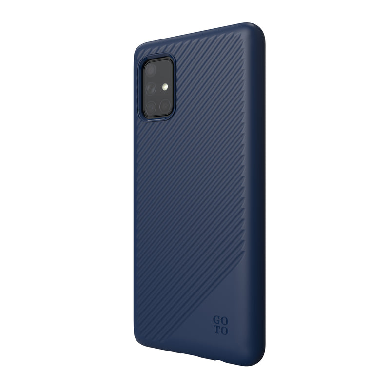 Samsung Galaxy A51 Ultra 5G Fine Swell 45 Case Navy Blue