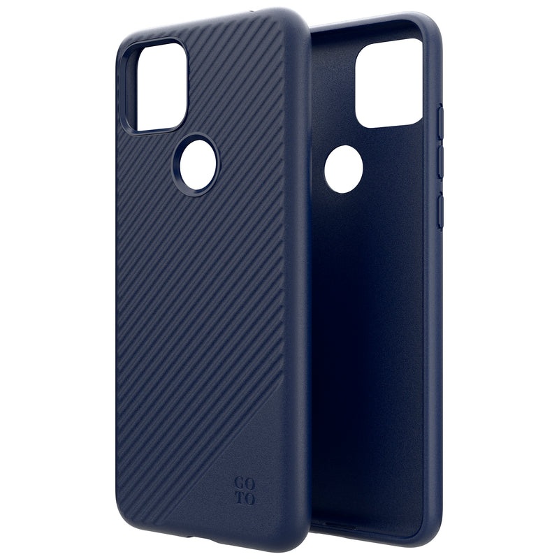T-Mobile REVVL 4+ Fine Swell 45 Case Navy Blue GOTO T-Mobile REVVL 4+ Fine Swell 45 Case Navy Blue GOTO