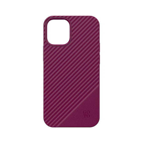 iPhone 12 mini Fine Swell 45 Case Magenta Purple