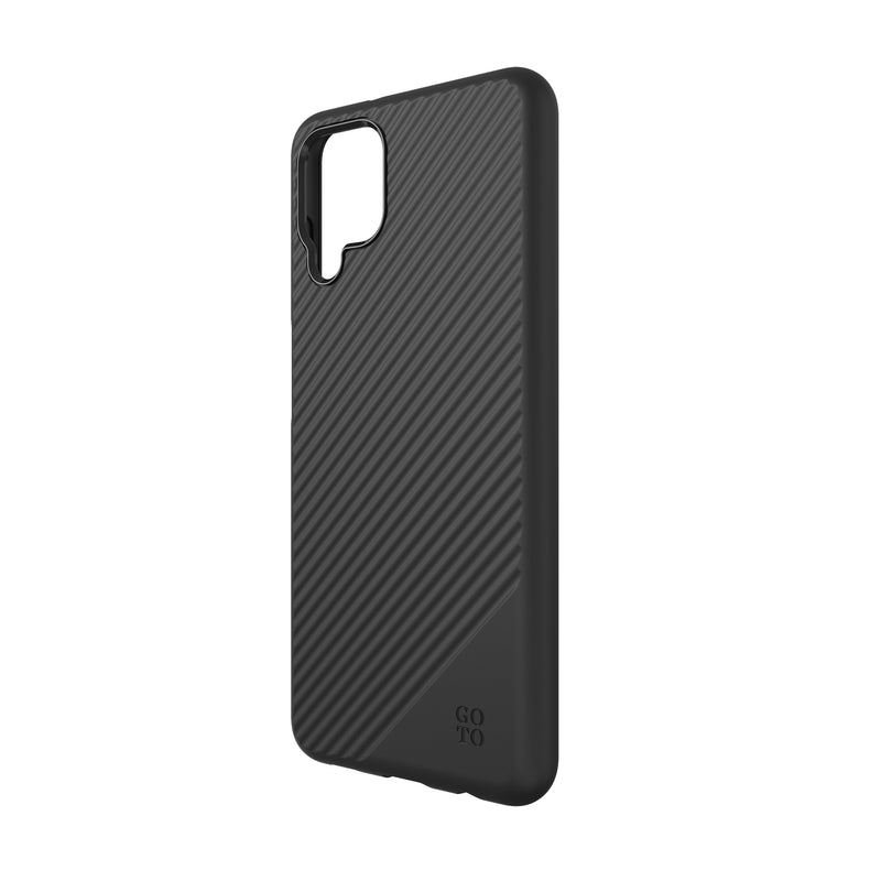 Samsung Galaxy A12 Fine Swell 45 Case Black