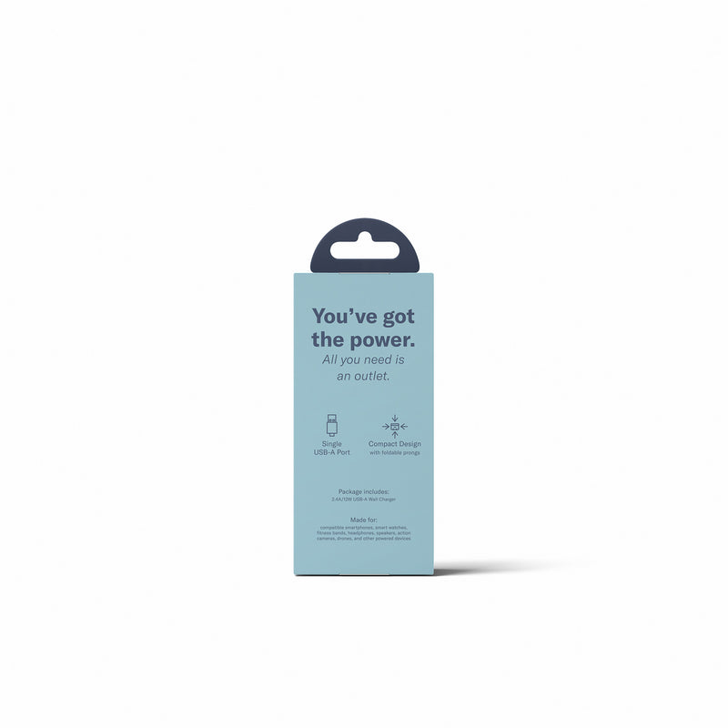 Dual USB-A Wall Charger, UL Certified