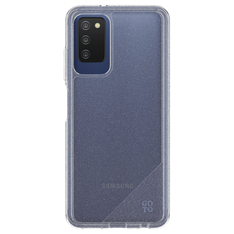 Samsung Galaxy A03s Define Sparkle Case Clear